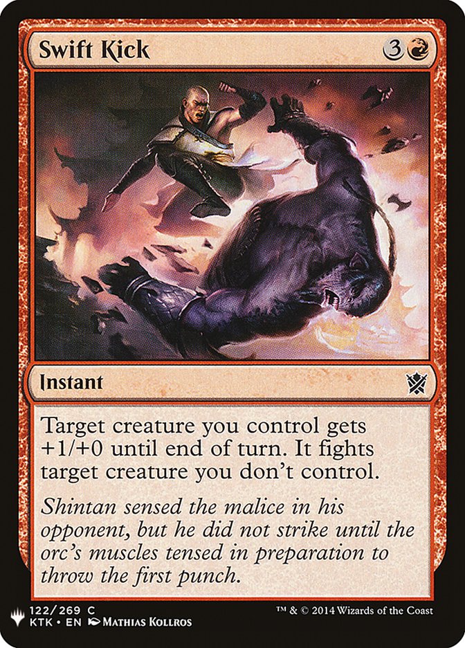 Swift Kick [Mystery Booster] Magic: The Gathering