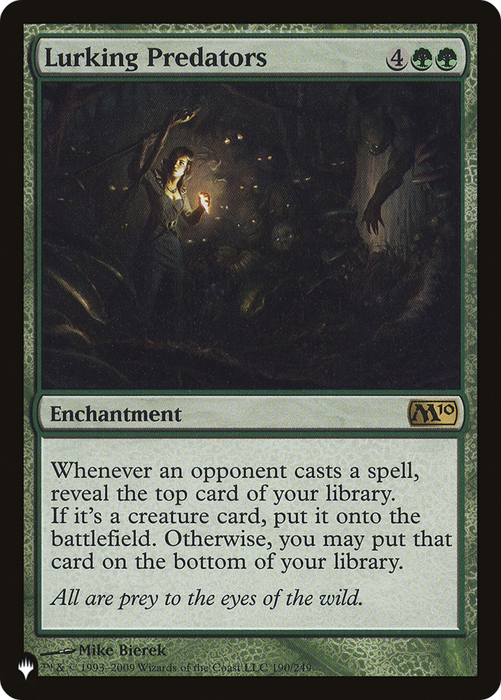 Lurking Predators [The List] Magic: The Gathering