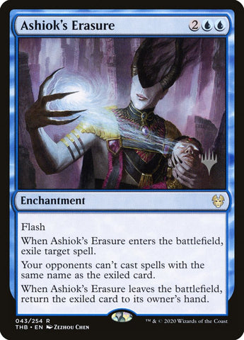 Ashiok's Erasure (Promo Pack) [Theros Beyond Death Promos] Magic: The Gathering