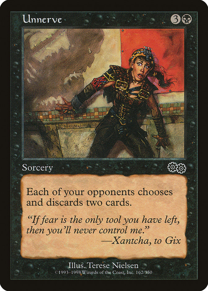 Unnerve [Urza's Saga] Magic: The Gathering