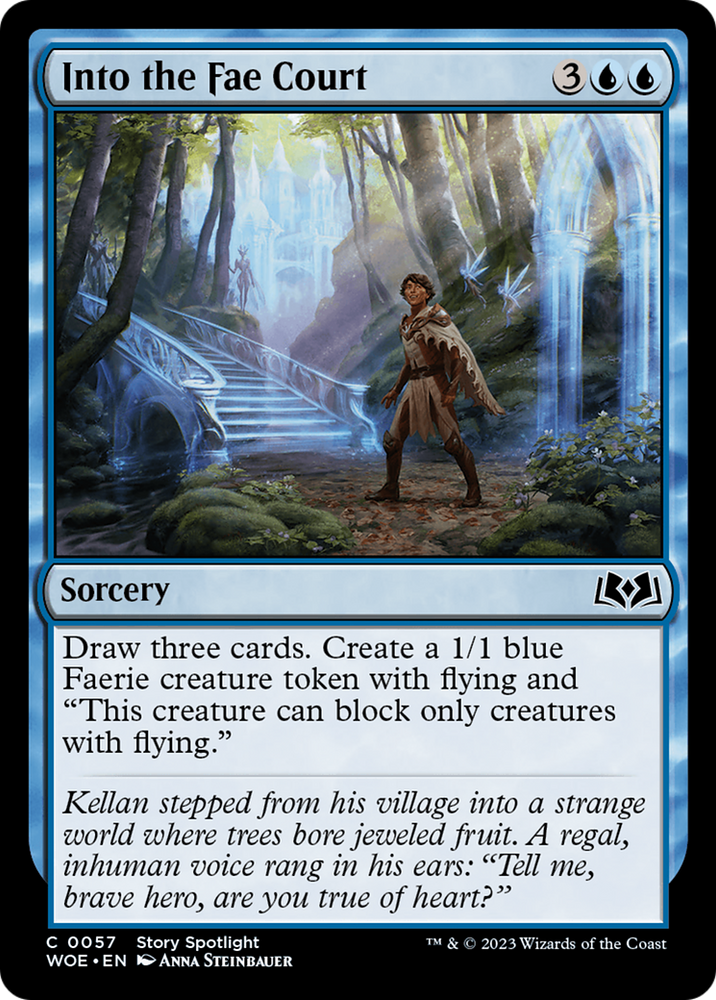 Into the Fae Court [Wilds of Eldraine] Magic: The Gathering