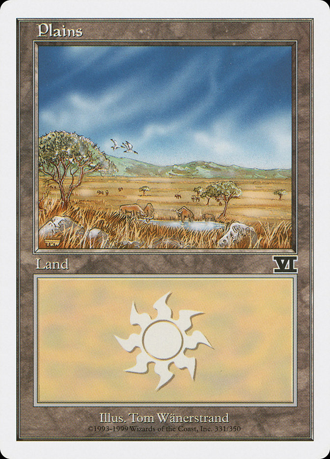 Plains (331) [Classic Sixth Edition] Magic: The Gathering