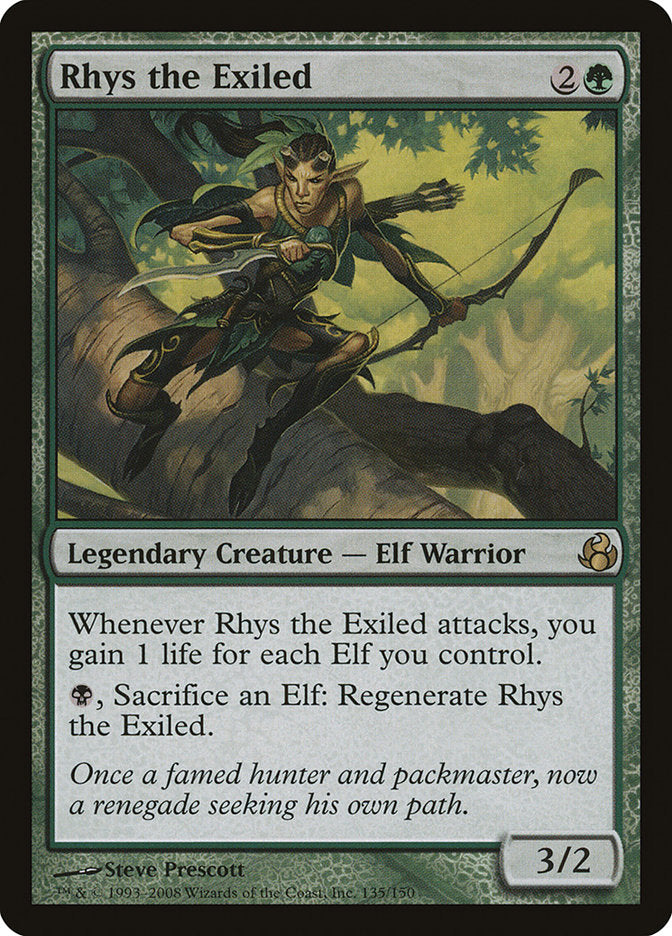 Rhys the Exiled [Morningtide] Magic: The Gathering