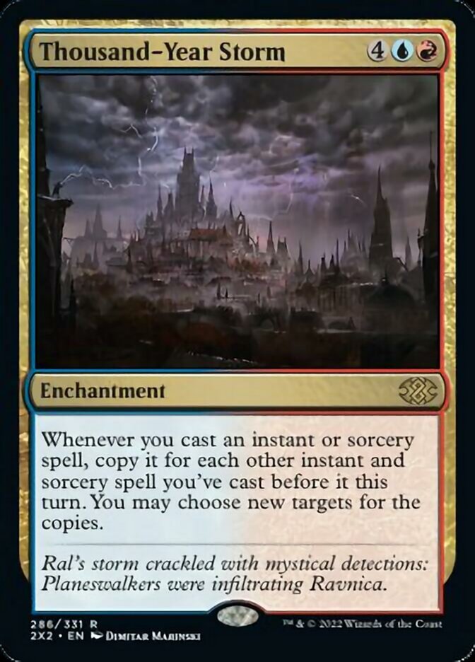 Thousand-Year Storm [Double Masters 2022] Magic: The Gathering