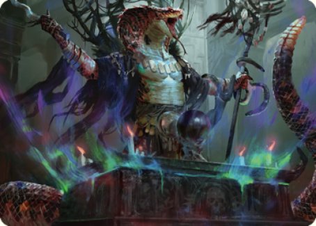 Sivriss, Nightmare Speaker Art Card (32) [Commander Legends: Battle for Baldur's Gate Art Series] Magic: The Gathering