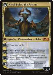 Nicol Bolas, the Ravager // Nicol Bolas, the Arisen [Core Set 2019] Magic: The Gathering