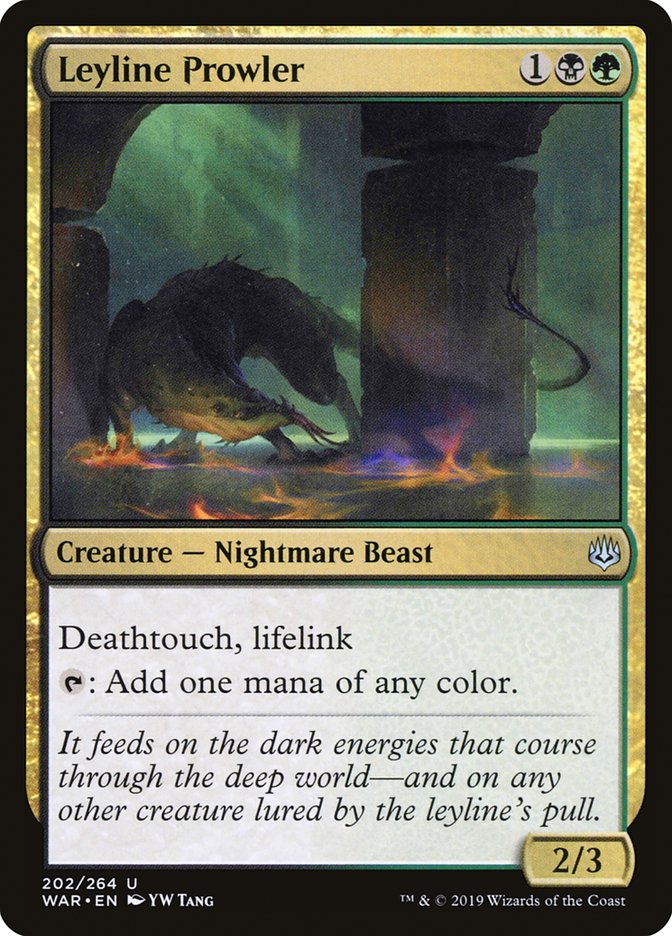 Leyline Prowler [War of the Spark] Magic: The Gathering