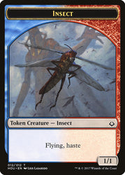Dreamstealer // Insect Double-Sided Token [Hour of Devastation Tokens] Magic: The Gathering