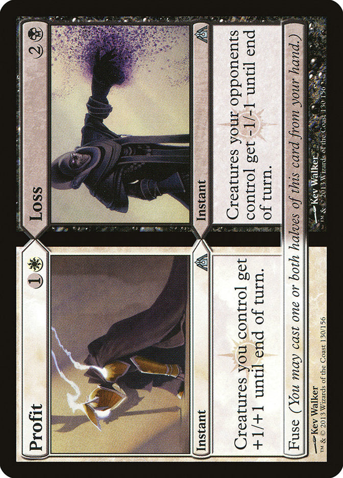 Profit // Loss [Dragon's Maze] Magic: The Gathering