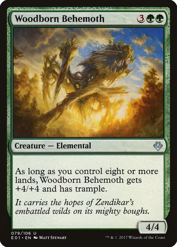 Woodborn Behemoth [Archenemy: Nicol Bolas] Magic: The Gathering