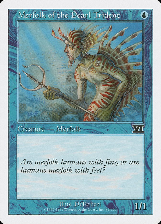 Merfolk of the Pearl Trident [Classic Sixth Edition] Magic: The Gathering
