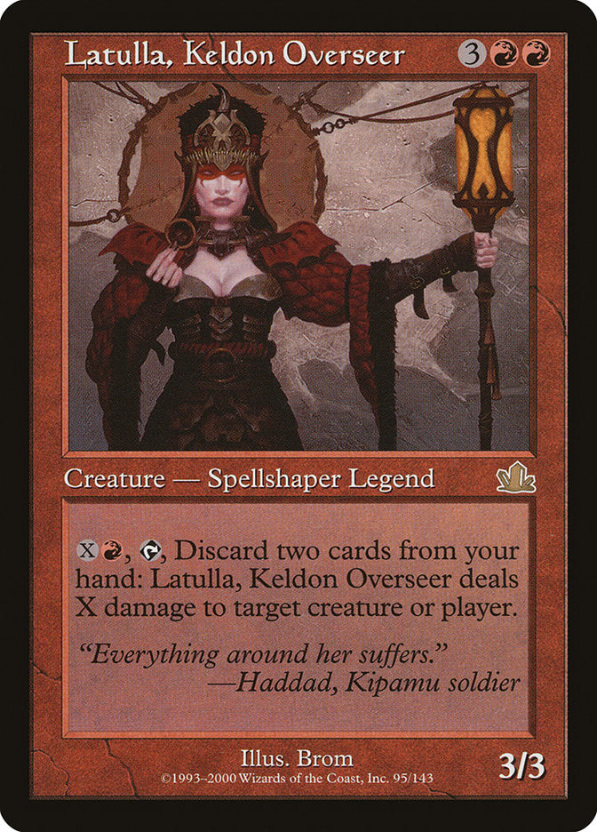 Latulla, Keldon Overseer [Prophecy] Magic: The Gathering