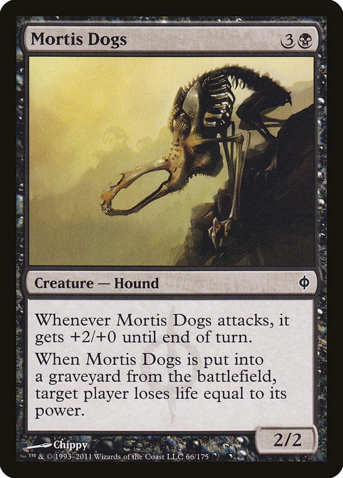 Mortis Dogs [New Phyrexia] Magic: The Gathering