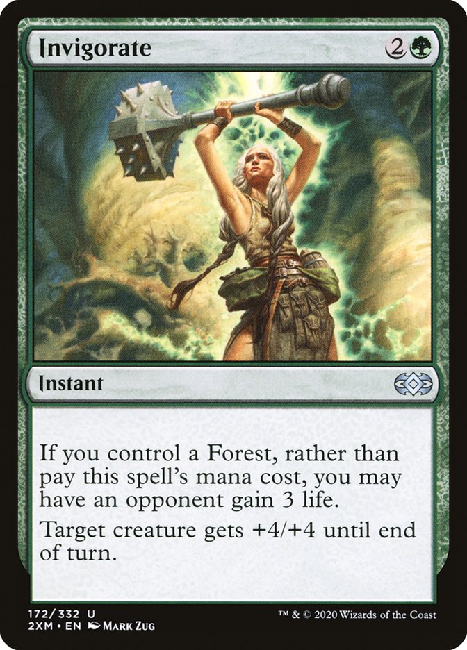 Invigorate [Double Masters] Magic: The Gathering