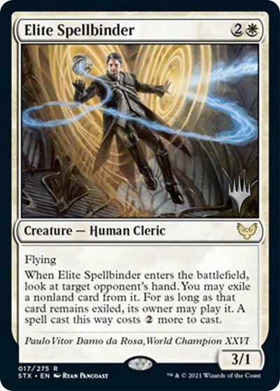 Elite Spellbinder (Promo Pack) [Strixhaven: School of Mages Promos] Magic: The Gathering