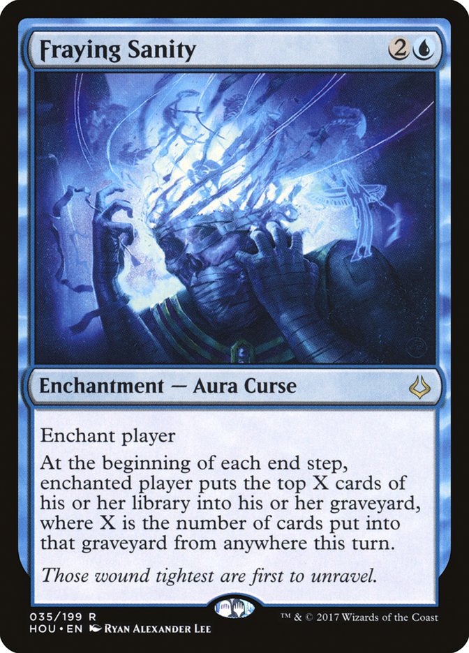 Fraying Sanity [Hour of Devastation] Magic: The Gathering