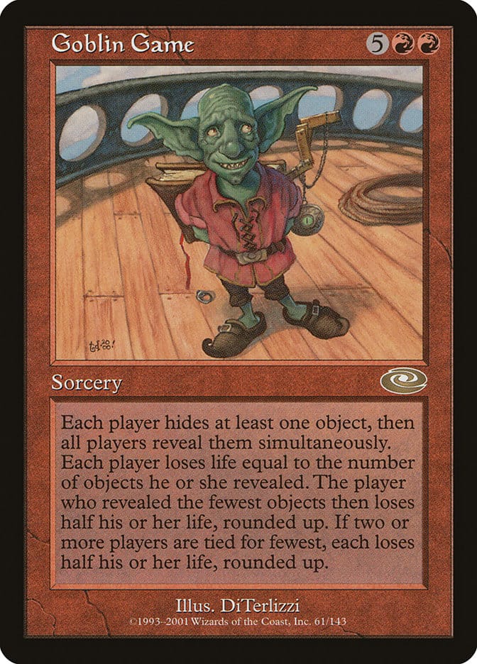 Goblin Game [Planeshift] Magic: The Gathering