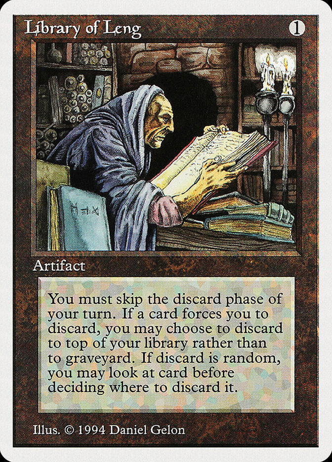Library of Leng [Summer Magic / Edgar] Magic: The Gathering