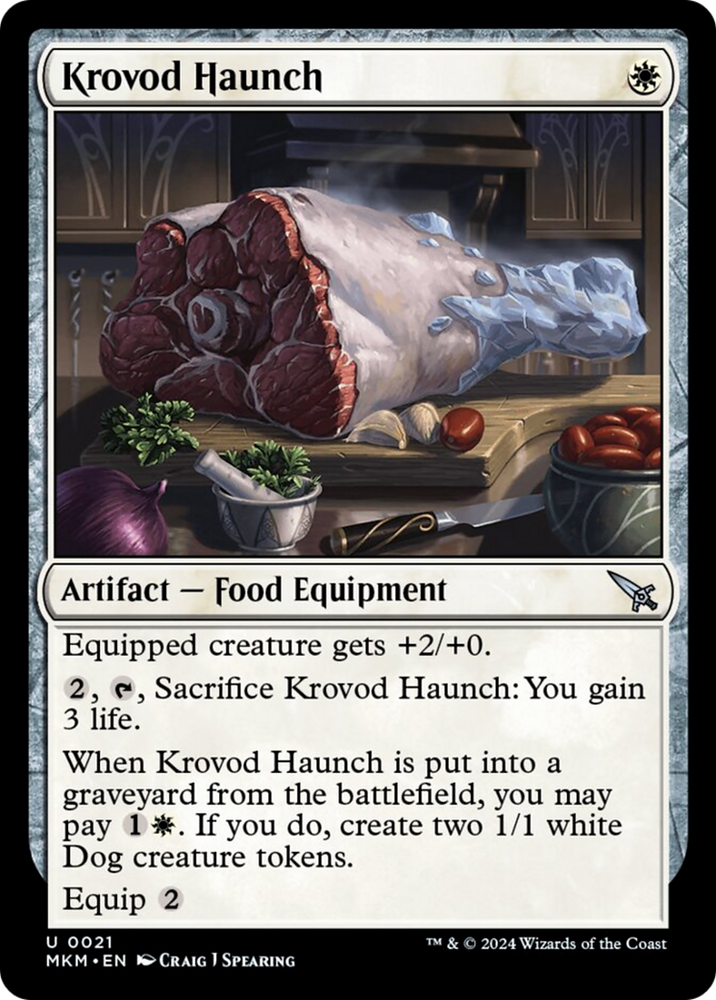 Krovod Haunch [Murders at Karlov Manor] Magic: The Gathering