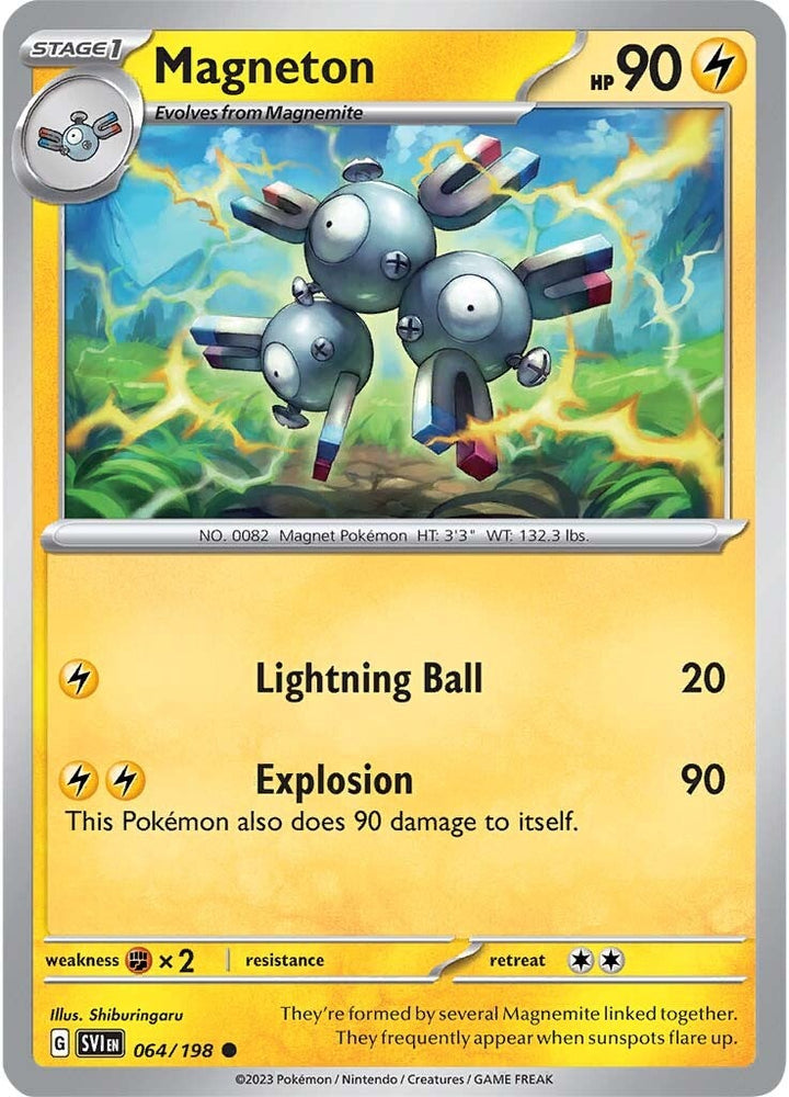 Magneton (064/198) [Scarlet & Violet: Base Set] Pokémon