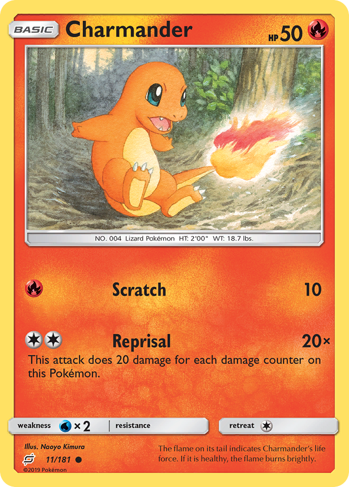 Charmander (11/181) [Sun & Moon: Team Up] Pokémon