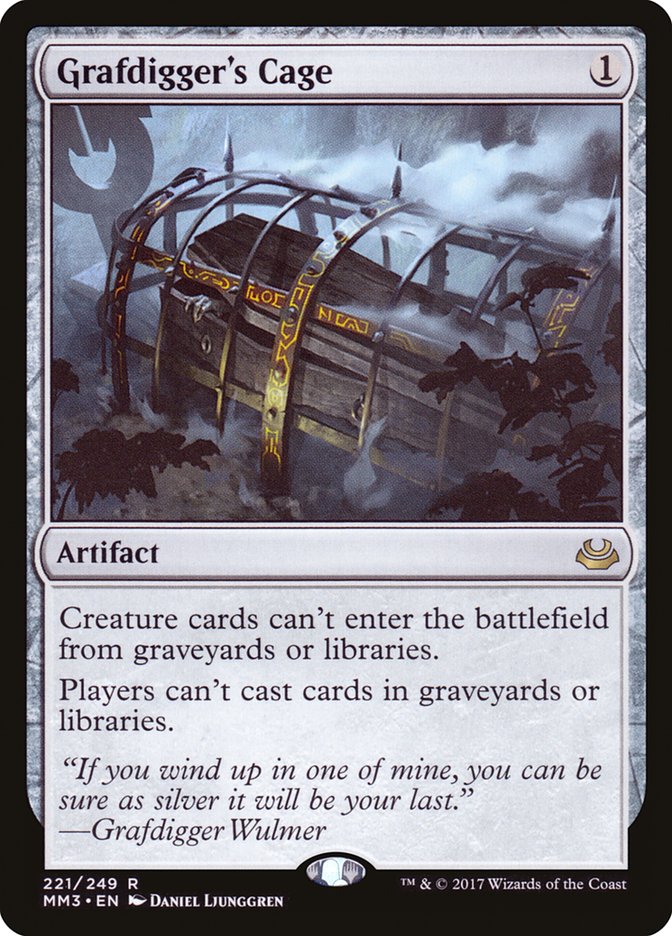 Grafdigger's Cage [Modern Masters 2017] Magic: The Gathering