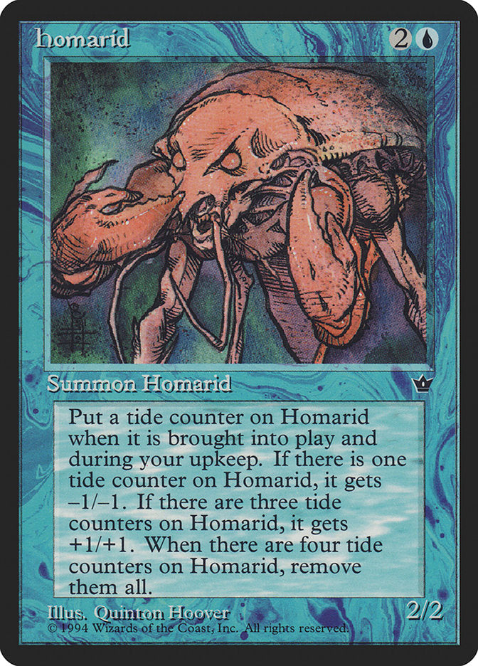 Homarid (Quinton Hoover) [Fallen Empires] Magic: The Gathering