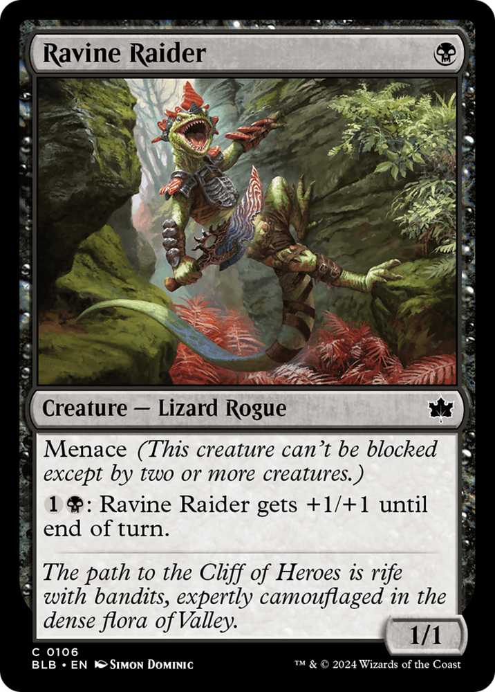 Ravine Raider [Bloomburrow] Magic: The Gathering