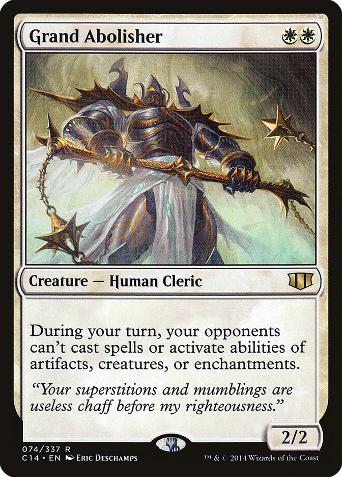 Grand Abolisher [Commander 2014] Magic: The Gathering