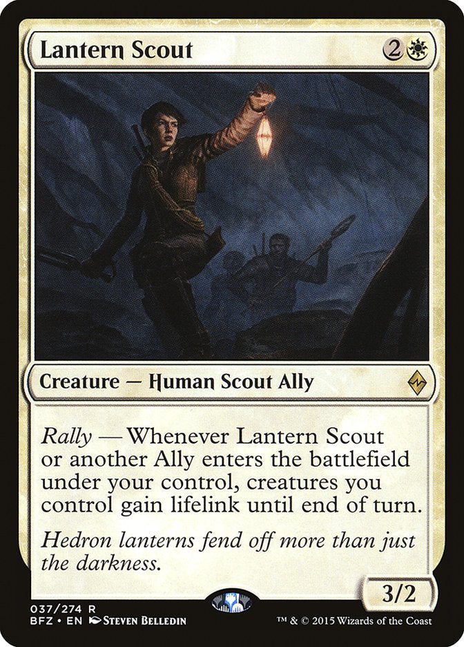 Lantern Scout [Battle for Zendikar] Magic: The Gathering