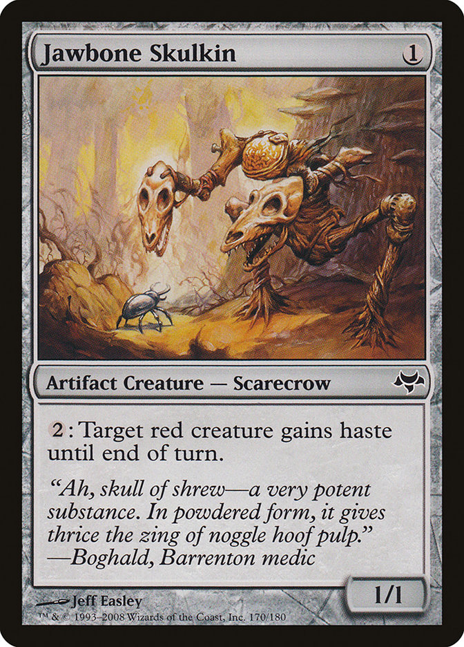 Jawbone Skulkin [Eventide] Magic: The Gathering