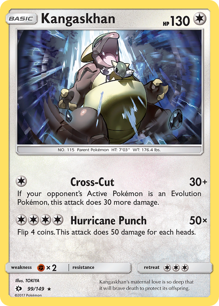 Kangaskhan (99/149) [Sun & Moon: Base Set] Pokémon