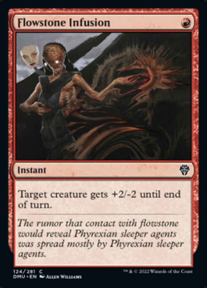 Flowstone Infusion [Dominaria United] Magic: The Gathering