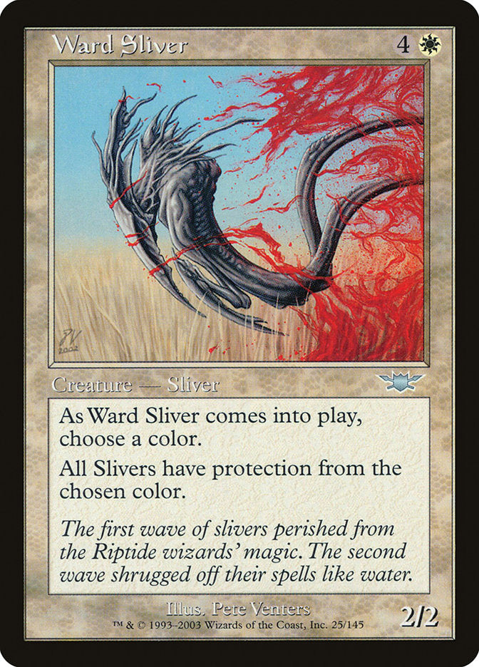 Ward Sliver [Legions] Magic: The Gathering