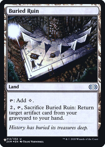 Buried Ruin [Secret Lair: Heads I Win, Tails You Lose] Magic: The Gathering