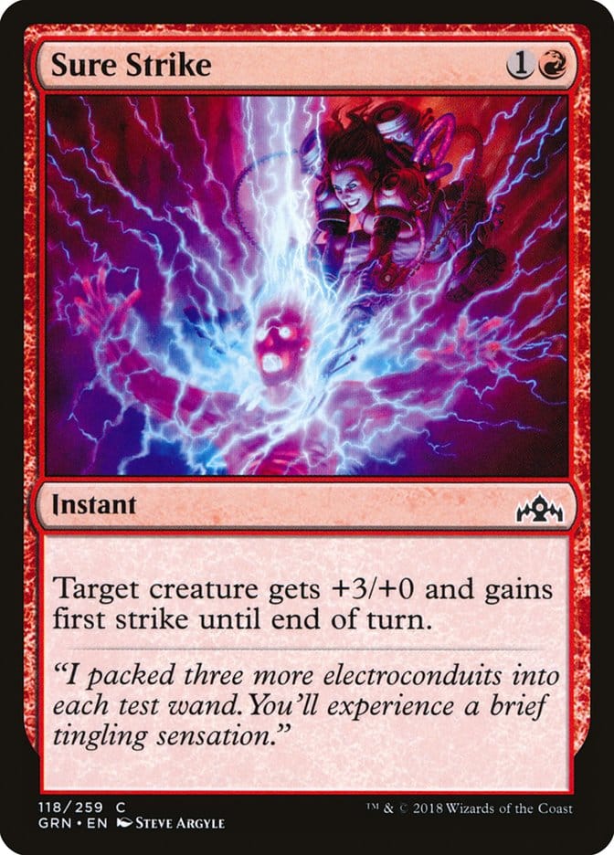 Sure Strike [Guilds of Ravnica] Magic: The Gathering