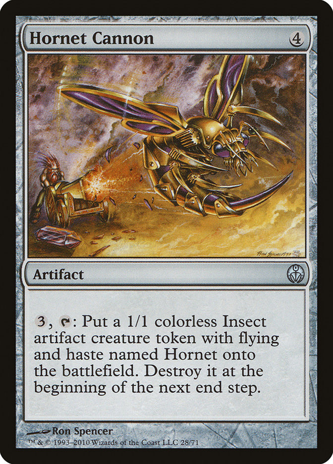 Hornet Cannon [Duel Decks: Phyrexia vs. the Coalition] Magic: The Gathering