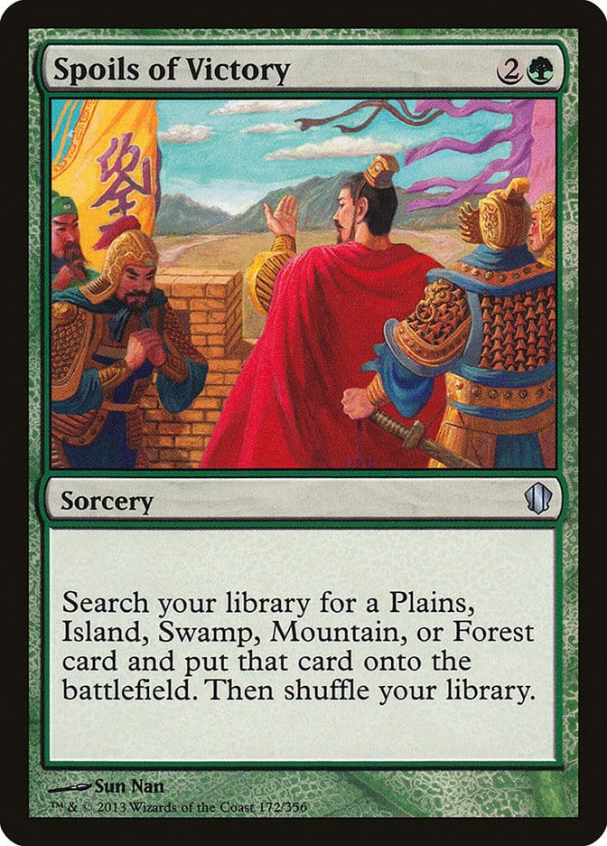 Spoils of Victory [Commander 2013] Magic: The Gathering