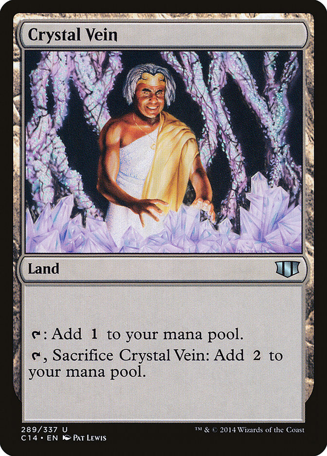 Crystal Vein [Commander 2014] Magic: The Gathering