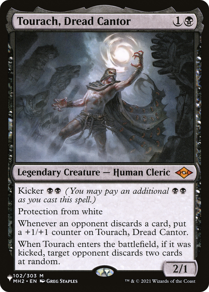 Tourach, Dread Cantor [The List] Magic: The Gathering