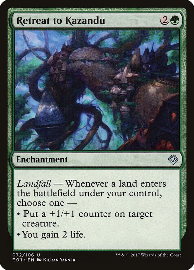 Retreat to Kazandu [Archenemy: Nicol Bolas] Magic: The Gathering