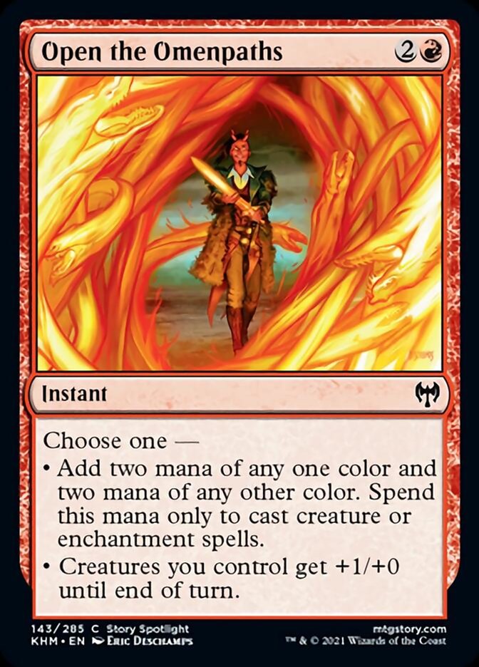 Open the Omenpaths [Kaldheim] Magic: The Gathering