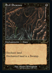 Evil Presence (Retro) [30th Anniversary Edition] Magic: The Gathering