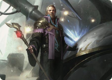 Urza, Prince of Kroog Art Card [The Brothers' War Art Series] Magic: The Gathering