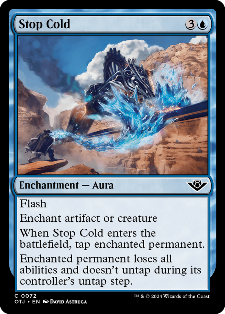 Stop Cold [Outlaws of Thunder Junction] Magic: The Gathering