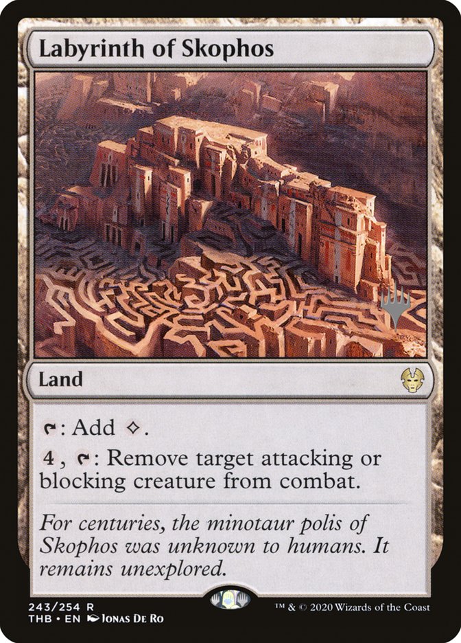 Labyrinth of Skophos (Promo Pack) [Theros Beyond Death Promos] Magic: The Gathering