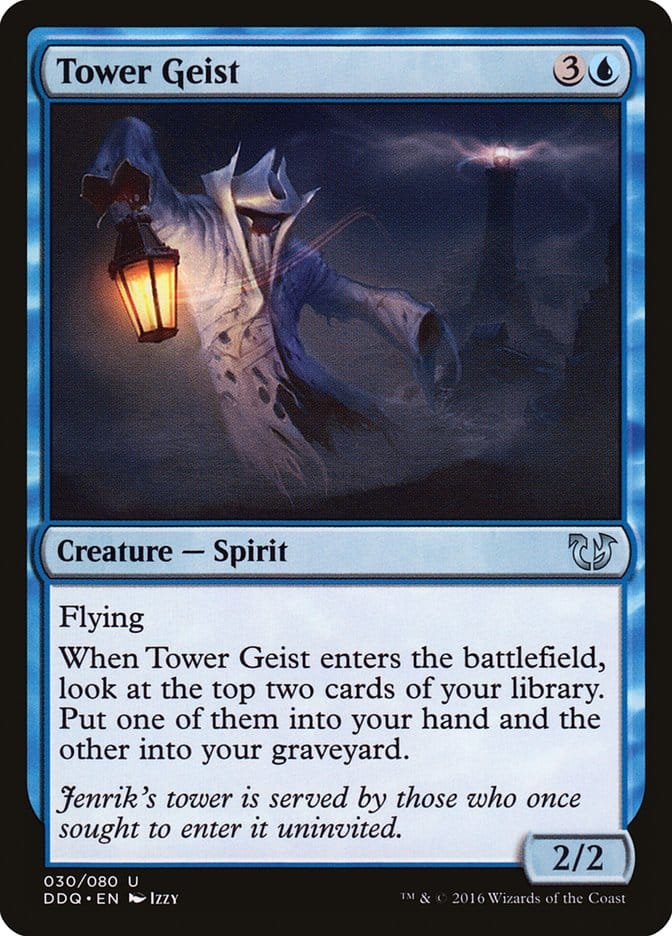 Tower Geist [Duel Decks: Blessed vs. Cursed] Magic: The Gathering