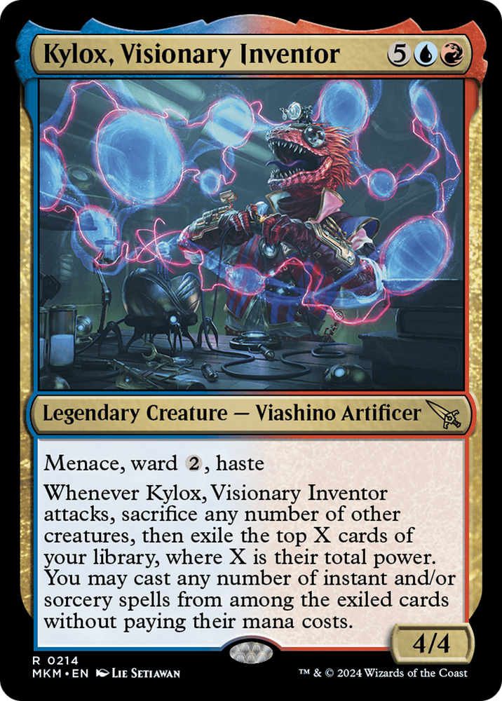 Kylox, Visionary Inventor [Murders at Karlov Manor] Magic: The Gathering