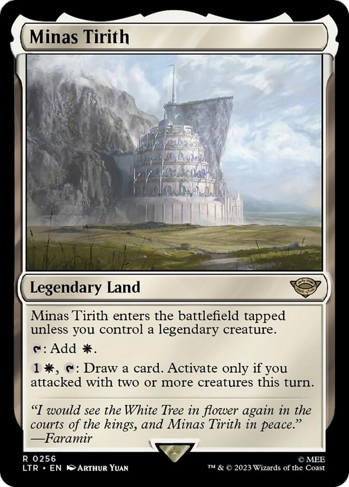 Minas Tirith [The Lord of the Rings: Tales of Middle-Earth] Magic: The Gathering