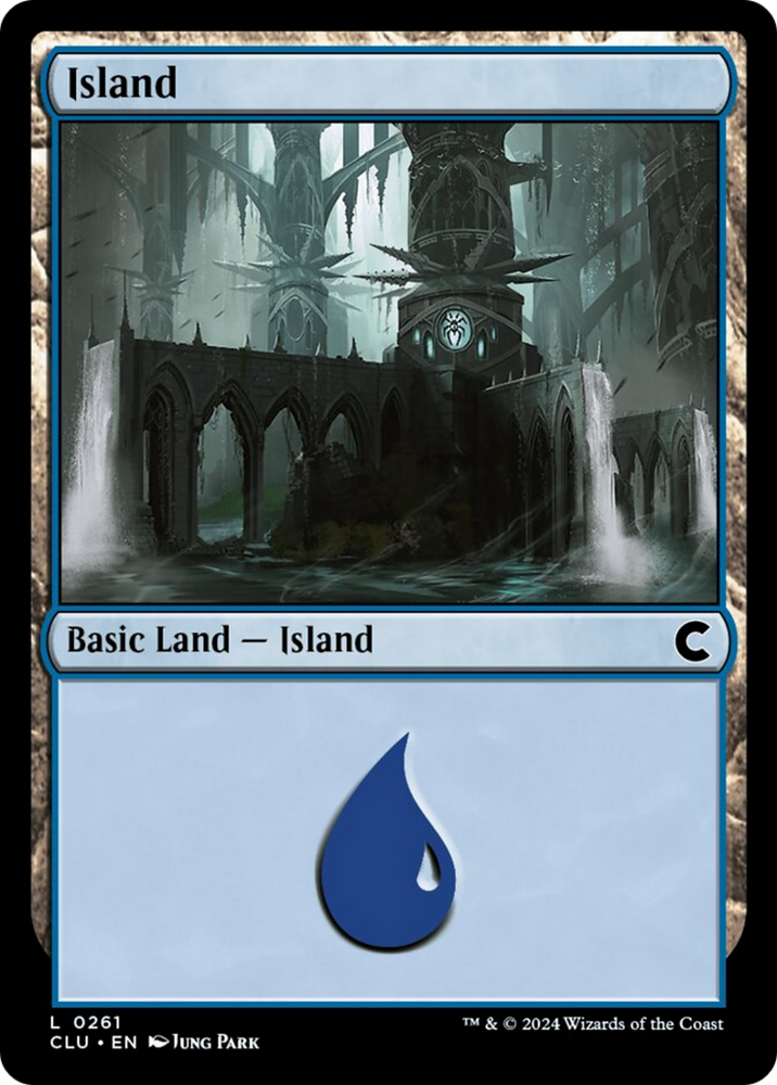 Island (0261) [Ravnica: Clue Edition] Magic: The Gathering